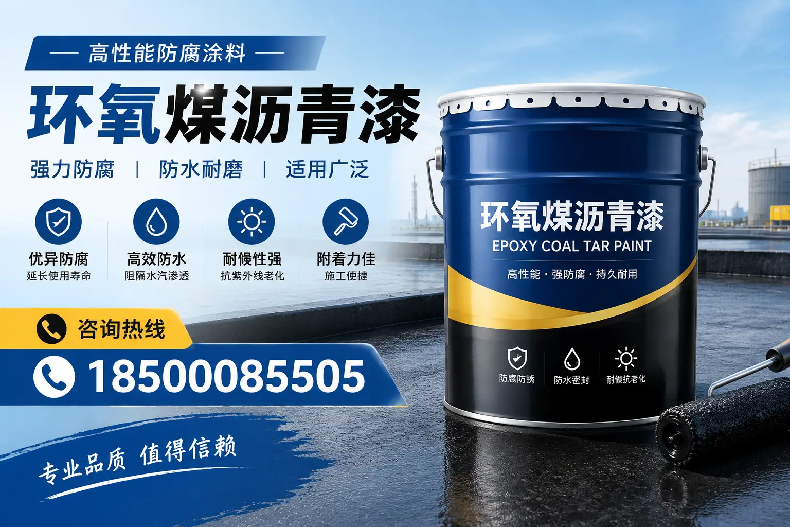 环氧煤沥青漆的主要成分与功能,泰安用户深度了解